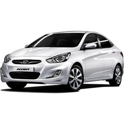 Hyundai Accent Blue 2020 Model